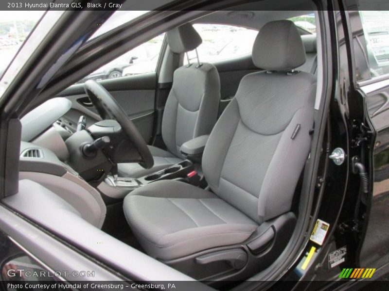Black / Gray 2013 Hyundai Elantra GLS