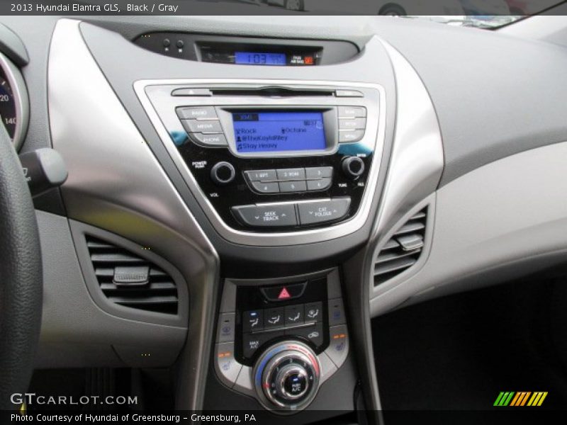 Black / Gray 2013 Hyundai Elantra GLS