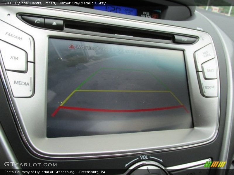 Harbor Gray Metallic / Gray 2013 Hyundai Elantra Limited