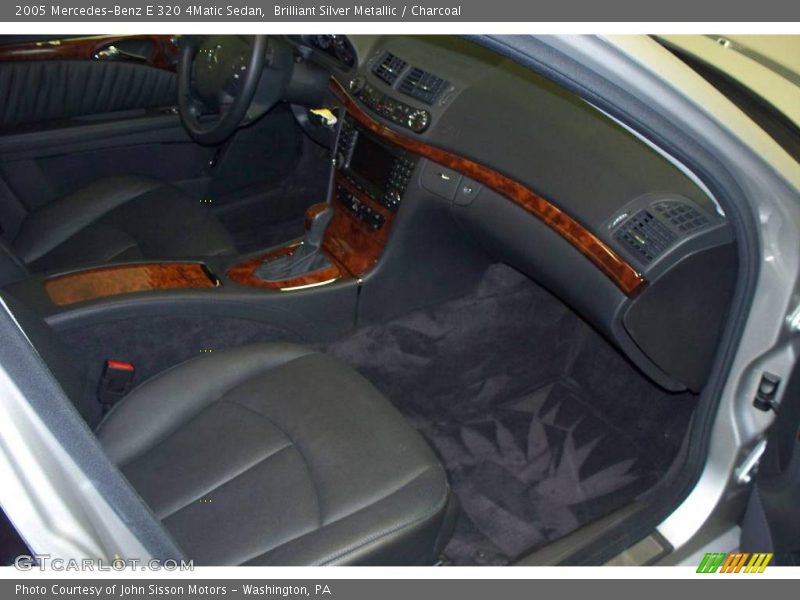Brilliant Silver Metallic / Charcoal 2005 Mercedes-Benz E 320 4Matic Sedan