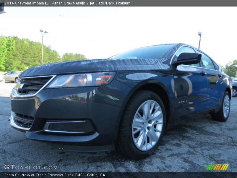 Ashen Gray Metallic / Jet Black/Dark Titanium 2014 Chevrolet Impala LS