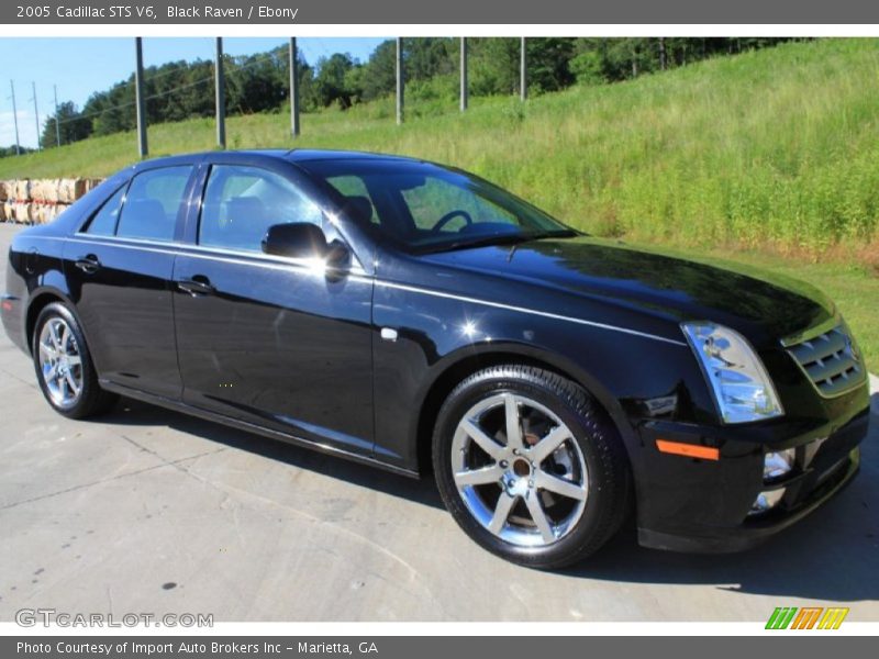 Black Raven / Ebony 2005 Cadillac STS V6