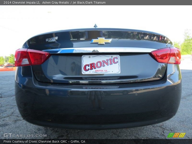 Ashen Gray Metallic / Jet Black/Dark Titanium 2014 Chevrolet Impala LS