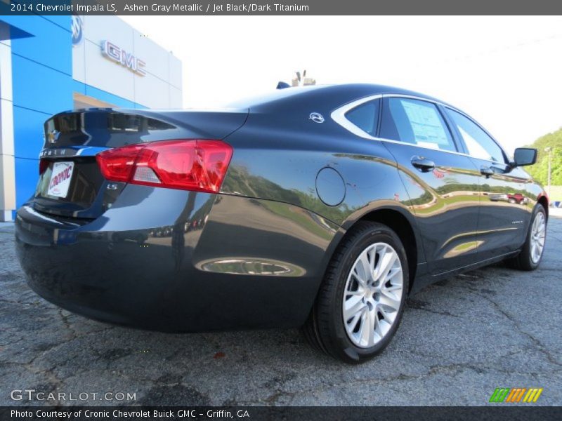 Ashen Gray Metallic / Jet Black/Dark Titanium 2014 Chevrolet Impala LS