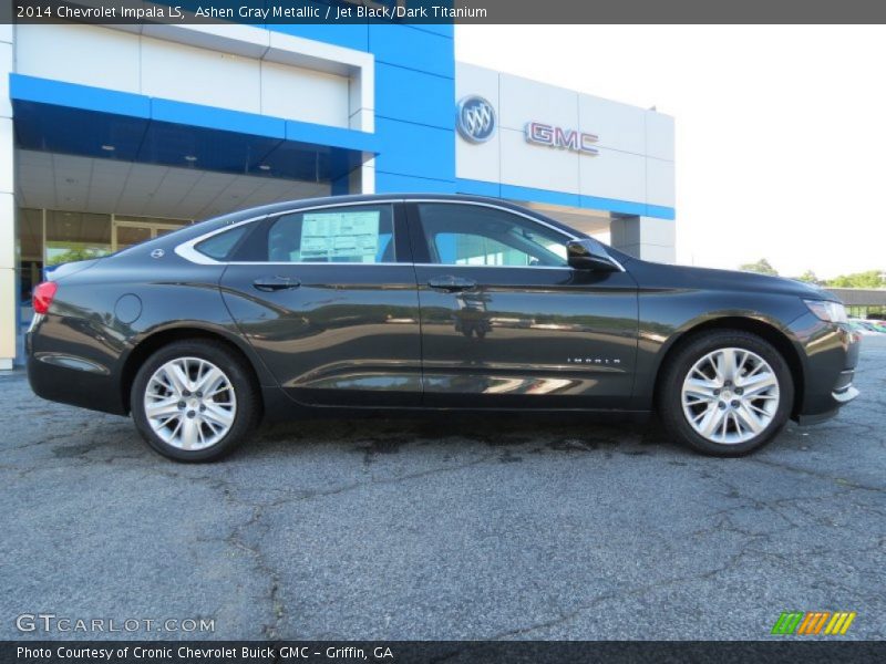 Ashen Gray Metallic / Jet Black/Dark Titanium 2014 Chevrolet Impala LS