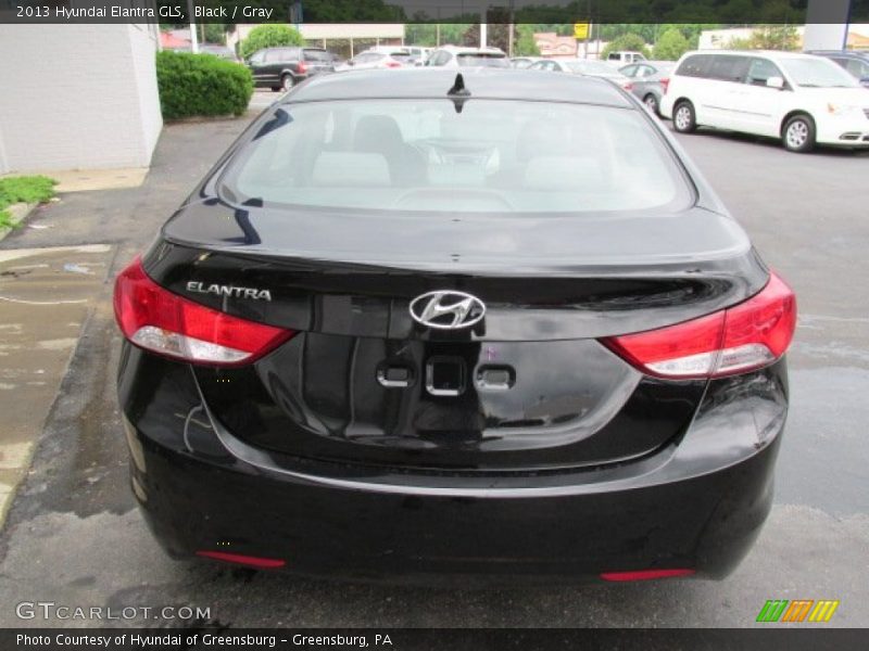 Black / Gray 2013 Hyundai Elantra GLS