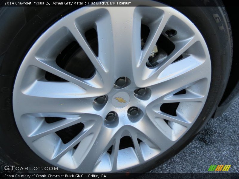 Ashen Gray Metallic / Jet Black/Dark Titanium 2014 Chevrolet Impala LS