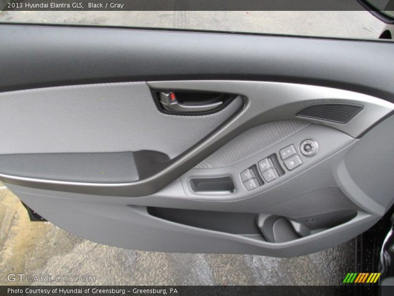 Black / Gray 2013 Hyundai Elantra GLS