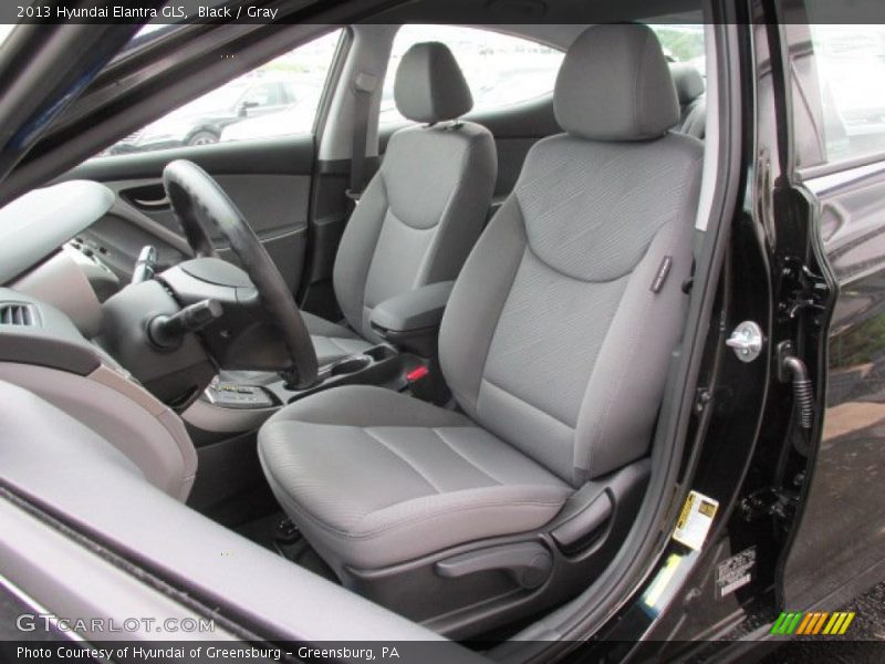 Black / Gray 2013 Hyundai Elantra GLS