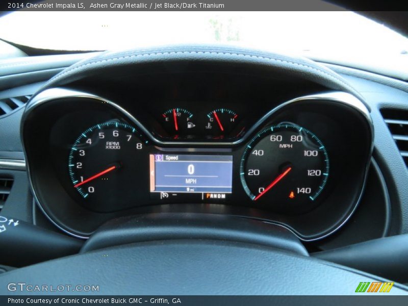 Ashen Gray Metallic / Jet Black/Dark Titanium 2014 Chevrolet Impala LS