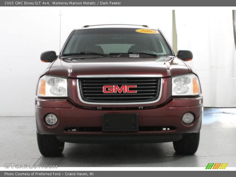 Monterey Maroon Metallic / Dark Pewter 2003 GMC Envoy SLT 4x4