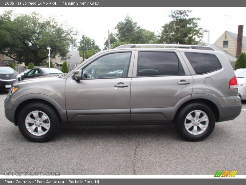 Titanium Silver / Gray 2009 Kia Borrego LX V6 4x4