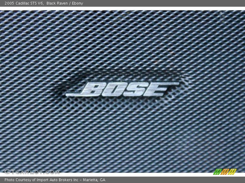 Black Raven / Ebony 2005 Cadillac STS V6