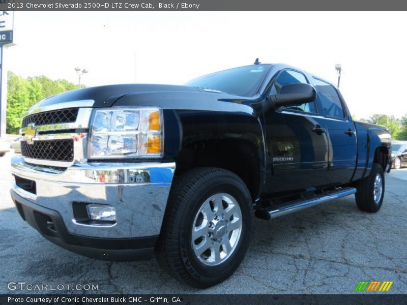 Black / Ebony 2013 Chevrolet Silverado 2500HD LTZ Crew Cab