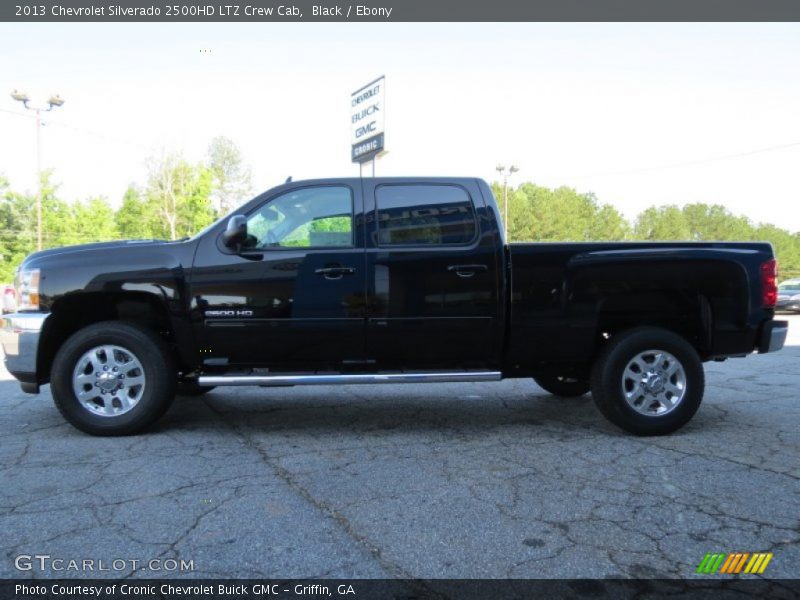 Black / Ebony 2013 Chevrolet Silverado 2500HD LTZ Crew Cab
