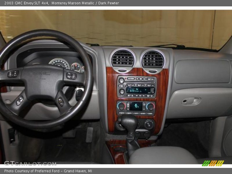 Monterey Maroon Metallic / Dark Pewter 2003 GMC Envoy SLT 4x4