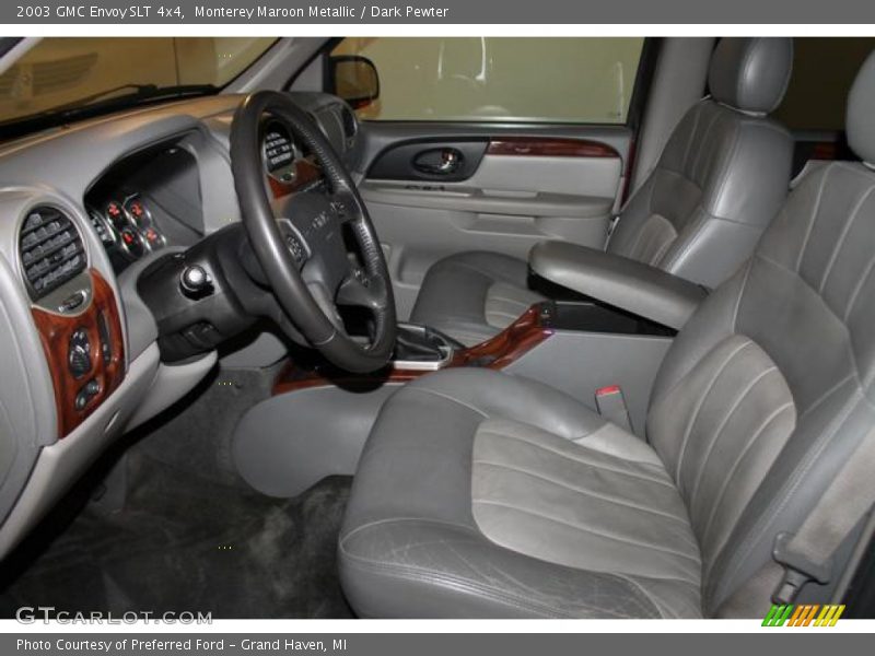 Monterey Maroon Metallic / Dark Pewter 2003 GMC Envoy SLT 4x4