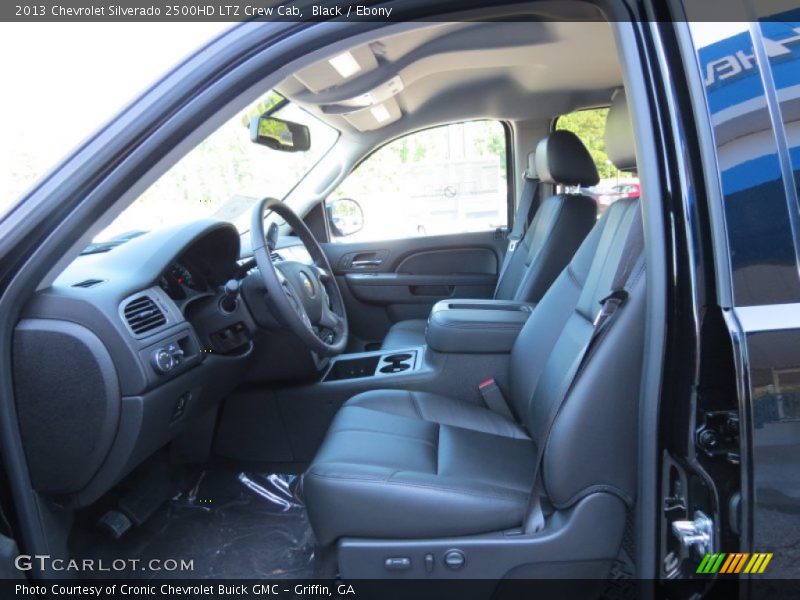  2013 Silverado 2500HD LTZ Crew Cab Ebony Interior