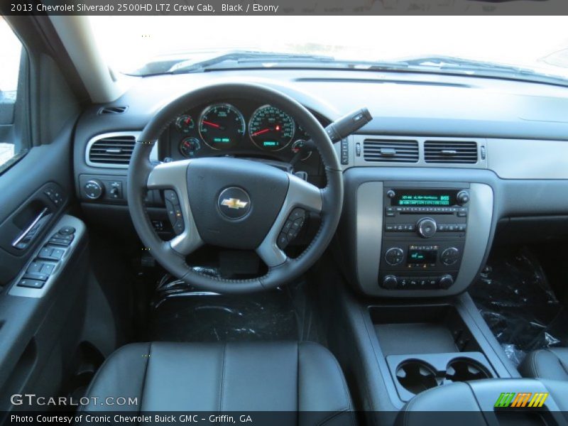 Dashboard of 2013 Silverado 2500HD LTZ Crew Cab