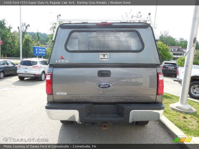 Sterling Grey Metallic / Medium Stone 2009 Ford F250 Super Duty XL Regular Cab 4x4