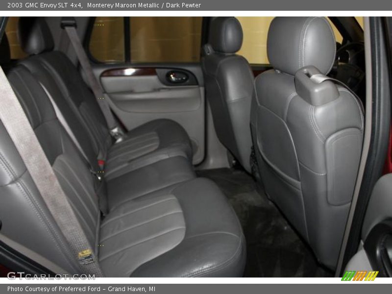 Monterey Maroon Metallic / Dark Pewter 2003 GMC Envoy SLT 4x4