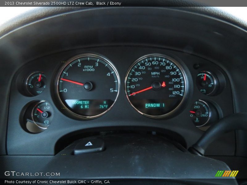  2013 Silverado 2500HD LTZ Crew Cab LTZ Crew Cab Gauges