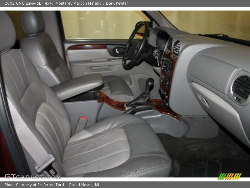 Monterey Maroon Metallic / Dark Pewter 2003 GMC Envoy SLT 4x4