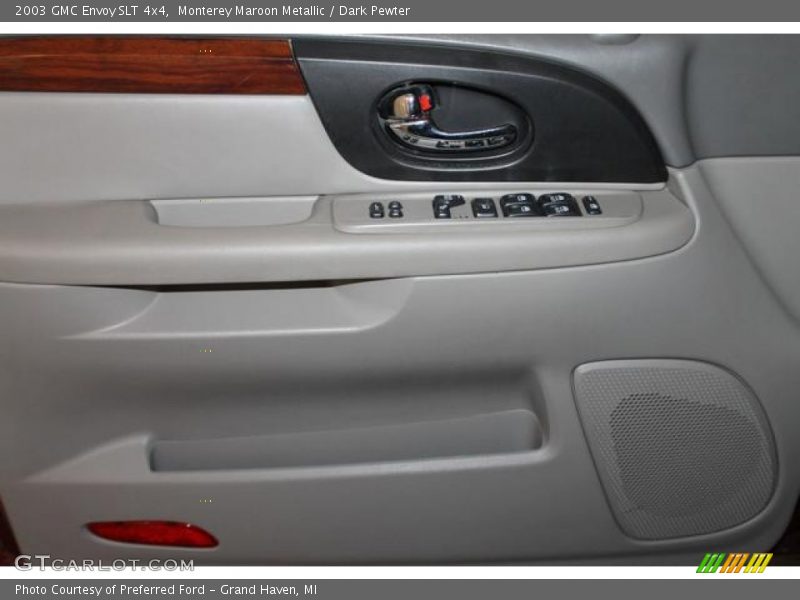 Monterey Maroon Metallic / Dark Pewter 2003 GMC Envoy SLT 4x4