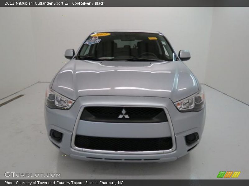 Cool Silver / Black 2012 Mitsubishi Outlander Sport ES