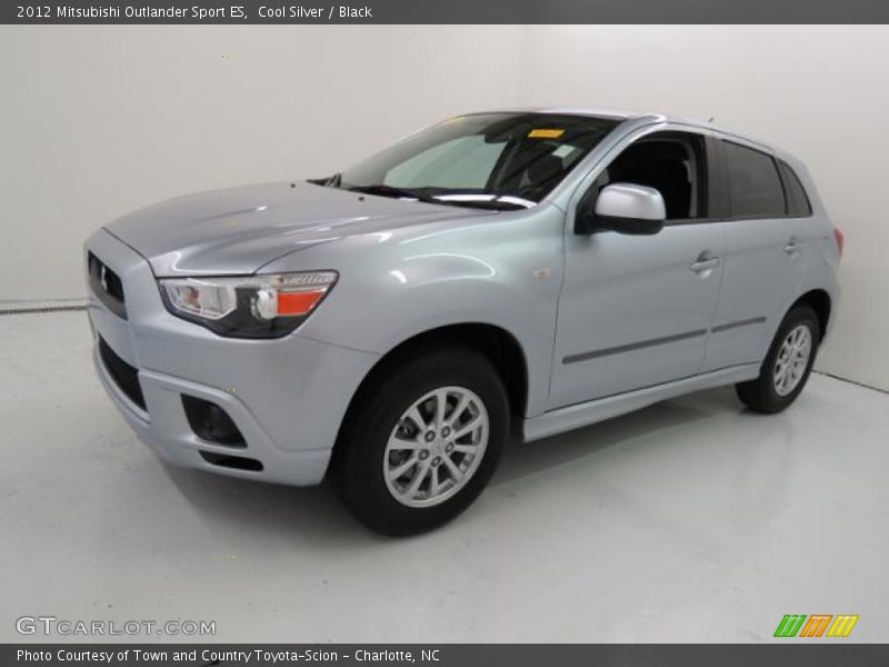 Cool Silver / Black 2012 Mitsubishi Outlander Sport ES