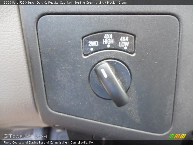 Sterling Grey Metallic / Medium Stone 2009 Ford F250 Super Duty XL Regular Cab 4x4
