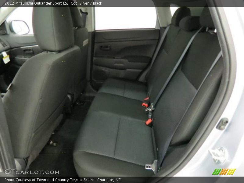 Cool Silver / Black 2012 Mitsubishi Outlander Sport ES