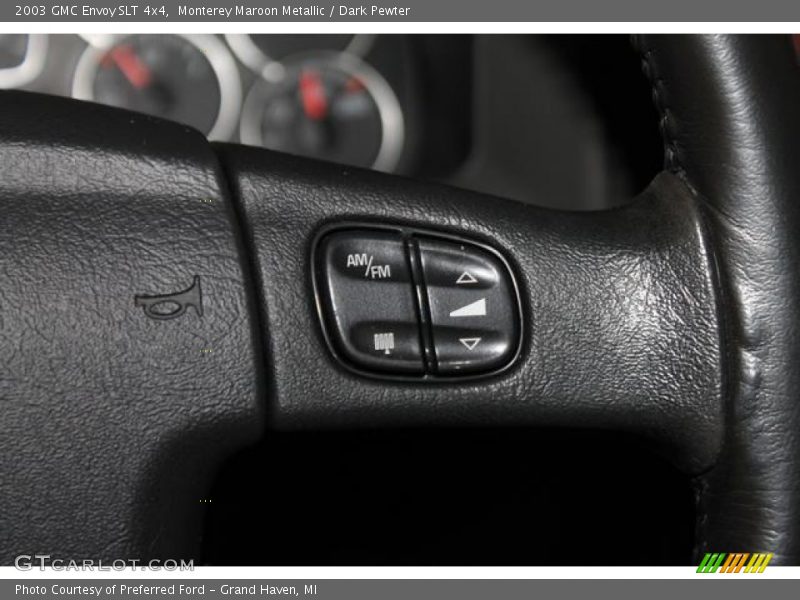 Monterey Maroon Metallic / Dark Pewter 2003 GMC Envoy SLT 4x4