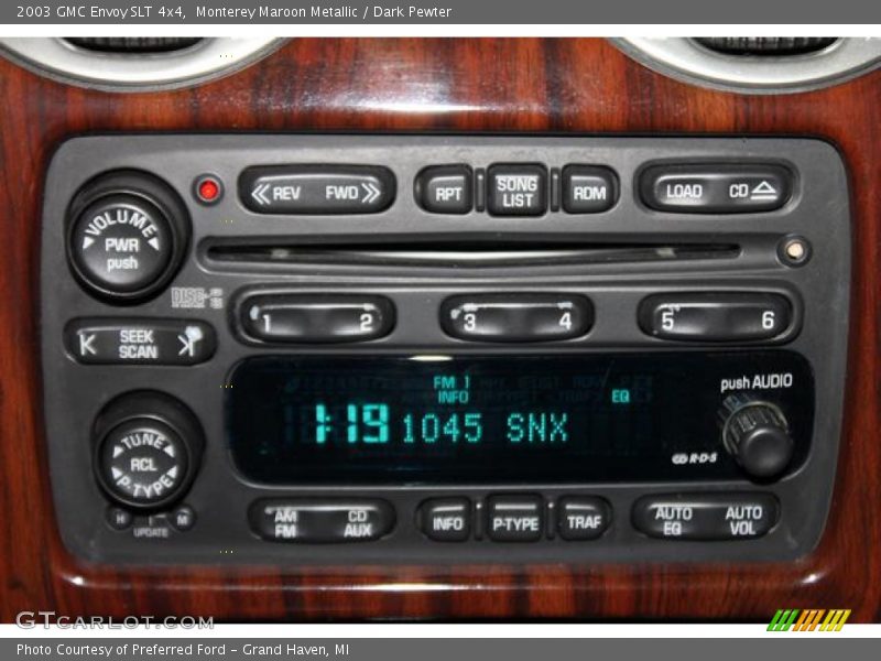 Monterey Maroon Metallic / Dark Pewter 2003 GMC Envoy SLT 4x4