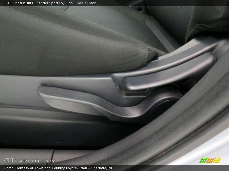 Cool Silver / Black 2012 Mitsubishi Outlander Sport ES