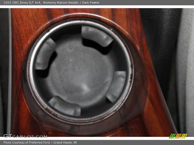 Monterey Maroon Metallic / Dark Pewter 2003 GMC Envoy SLT 4x4