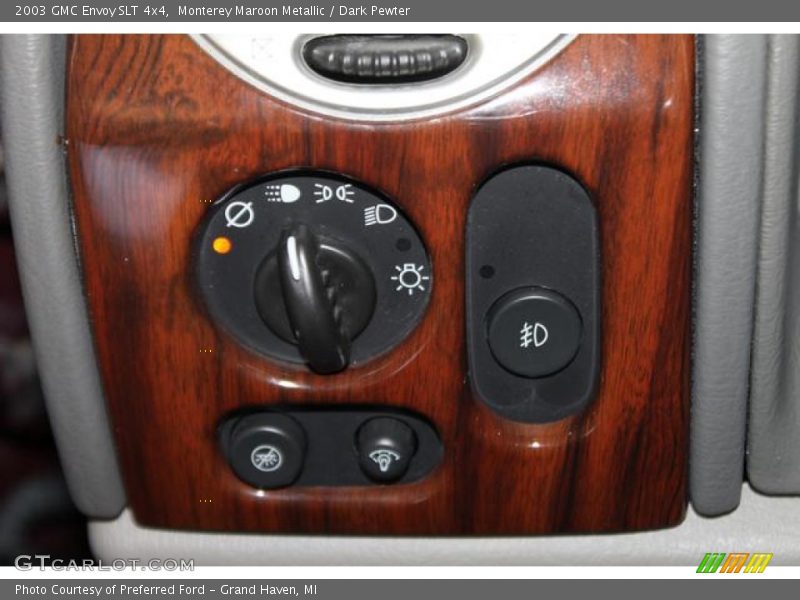 Monterey Maroon Metallic / Dark Pewter 2003 GMC Envoy SLT 4x4