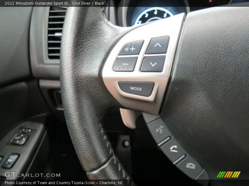 Cool Silver / Black 2012 Mitsubishi Outlander Sport ES