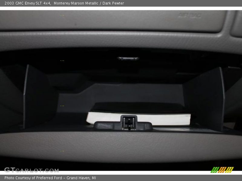 Monterey Maroon Metallic / Dark Pewter 2003 GMC Envoy SLT 4x4