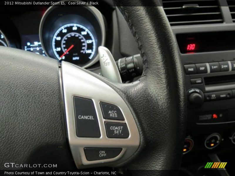 Cool Silver / Black 2012 Mitsubishi Outlander Sport ES