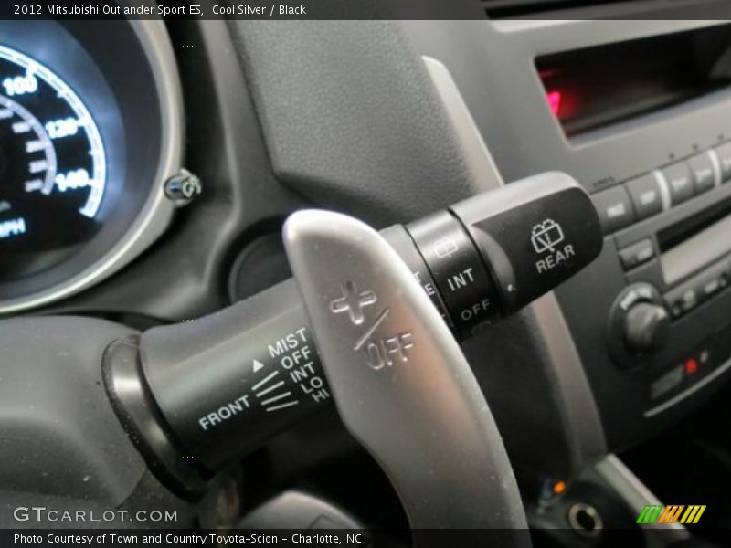 Cool Silver / Black 2012 Mitsubishi Outlander Sport ES