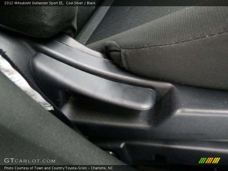 Cool Silver / Black 2012 Mitsubishi Outlander Sport ES