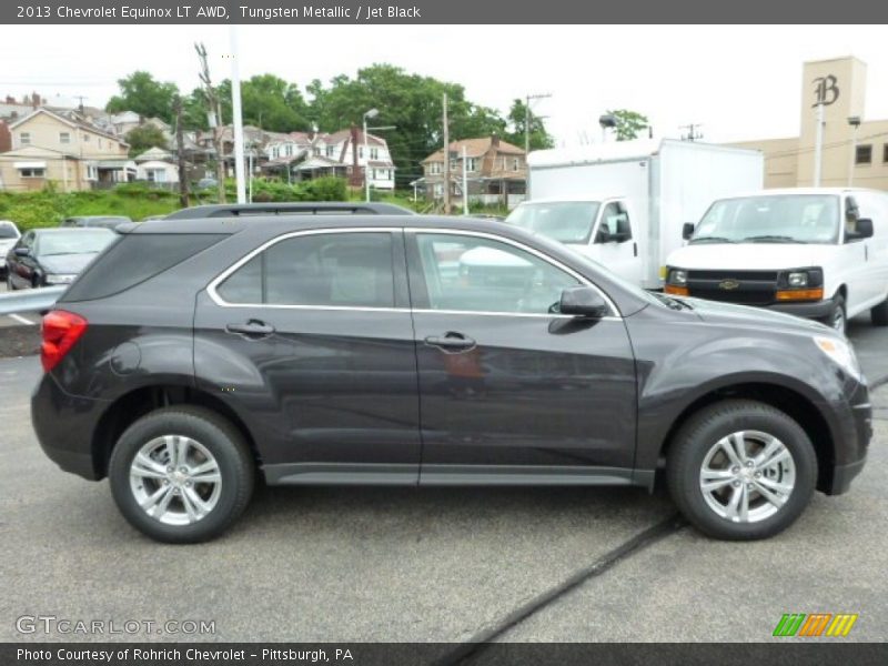 Tungsten Metallic / Jet Black 2013 Chevrolet Equinox LT AWD