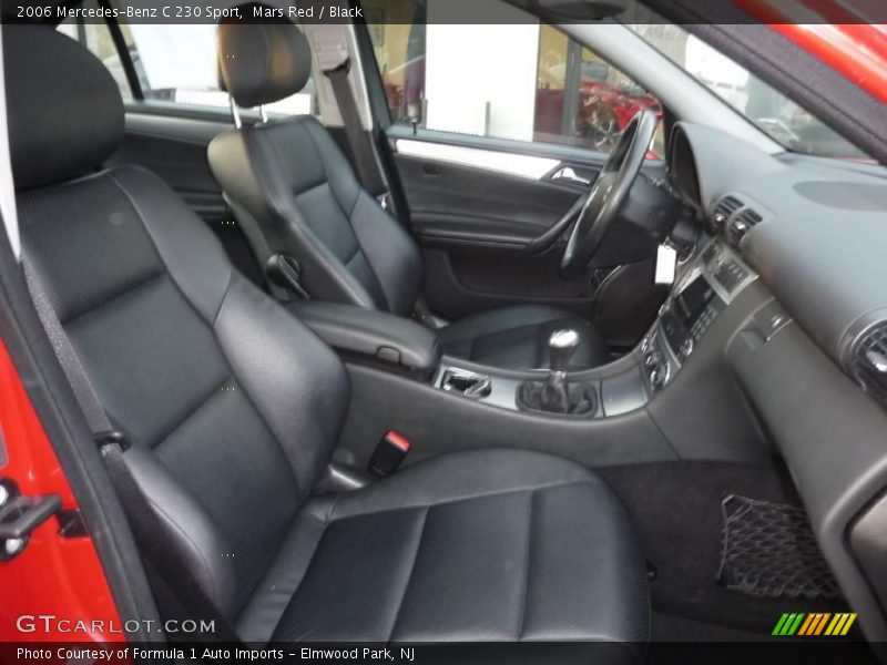 Mars Red / Black 2006 Mercedes-Benz C 230 Sport