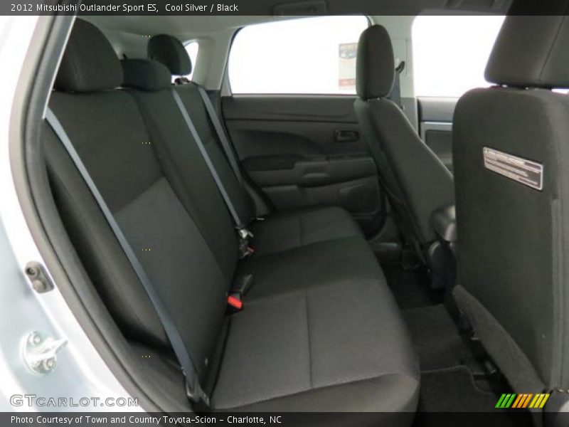Cool Silver / Black 2012 Mitsubishi Outlander Sport ES
