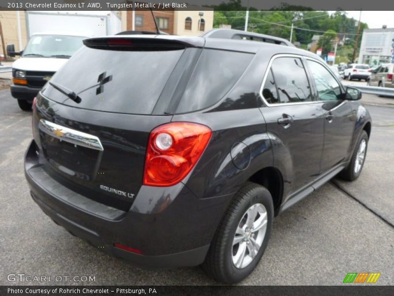 Tungsten Metallic / Jet Black 2013 Chevrolet Equinox LT AWD