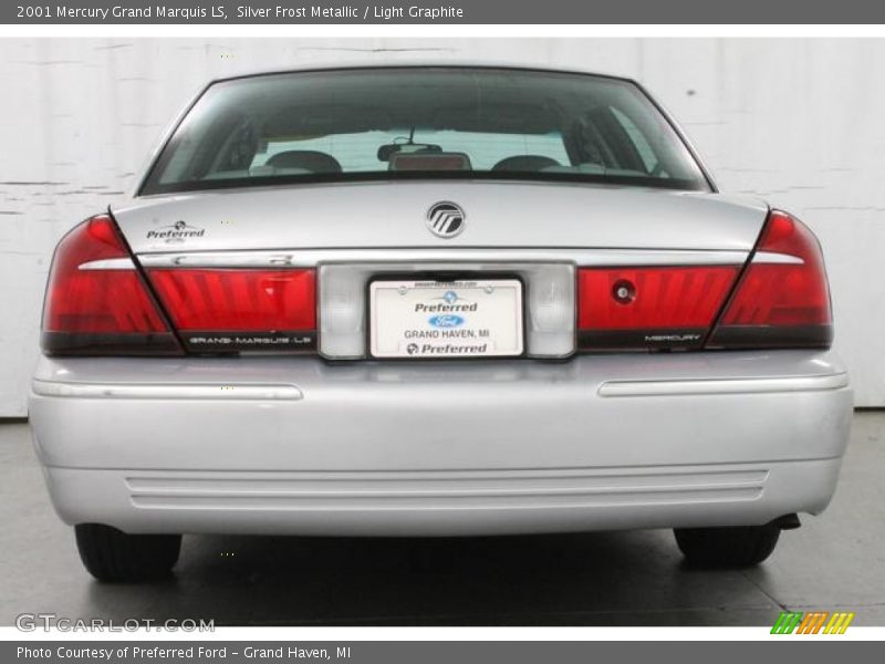 Silver Frost Metallic / Light Graphite 2001 Mercury Grand Marquis LS