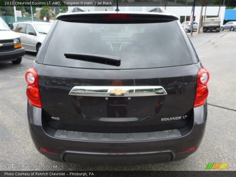Tungsten Metallic / Jet Black 2013 Chevrolet Equinox LT AWD
