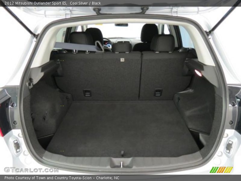 Cool Silver / Black 2012 Mitsubishi Outlander Sport ES