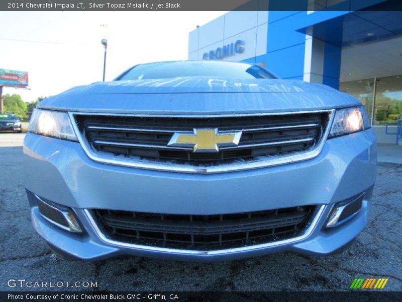Silver Topaz Metallic / Jet Black 2014 Chevrolet Impala LT